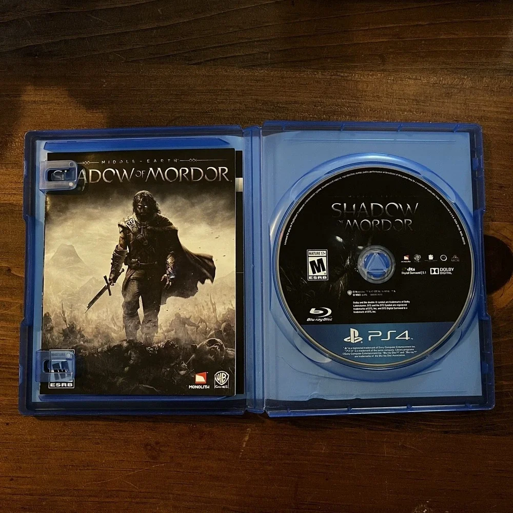 Middle Earth:Shadow of Mordor - Sony PlayStation 4